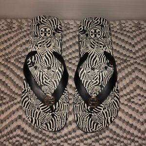 Platform Tory Burch flip flops